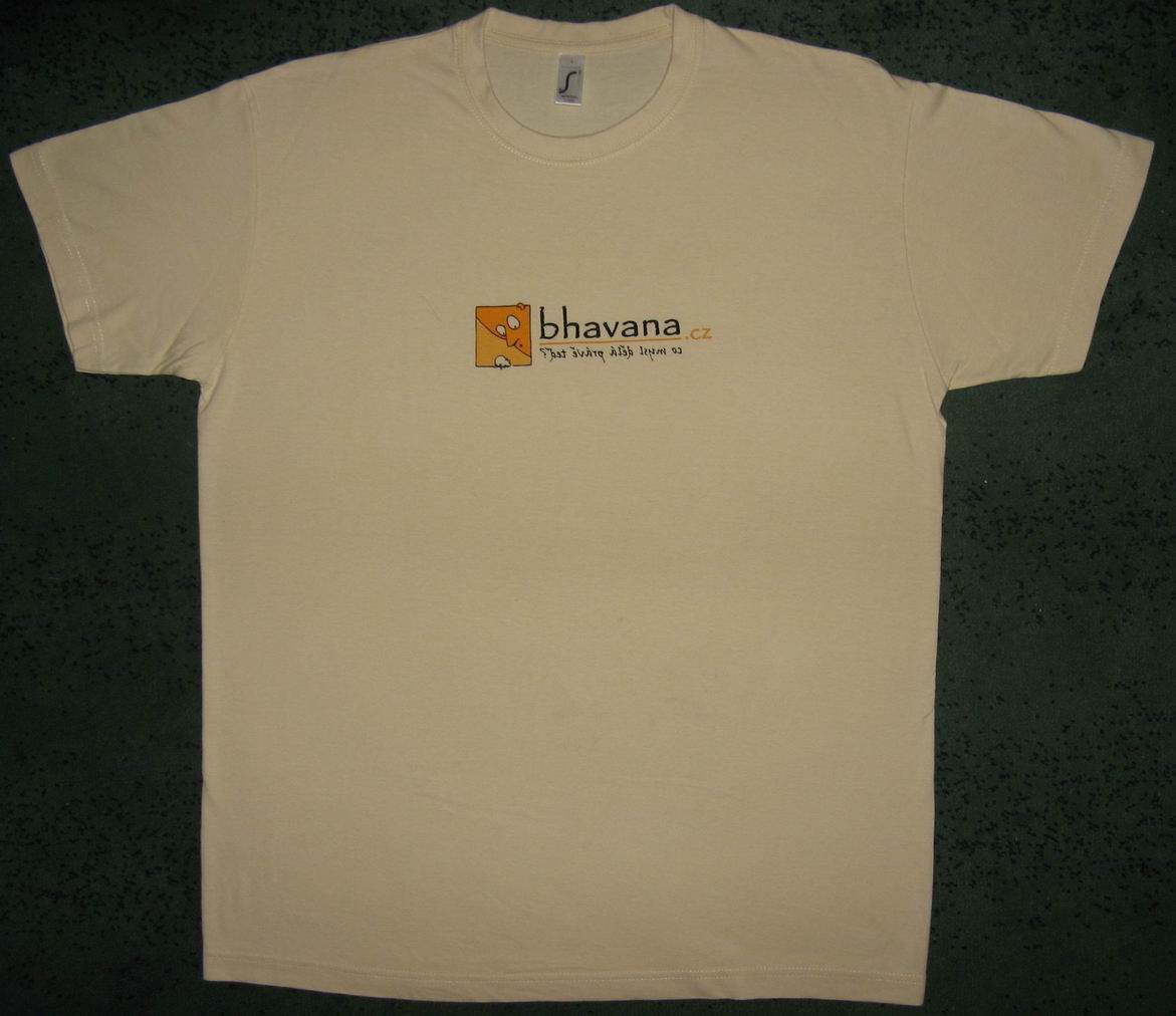 tričko s logem bhavana